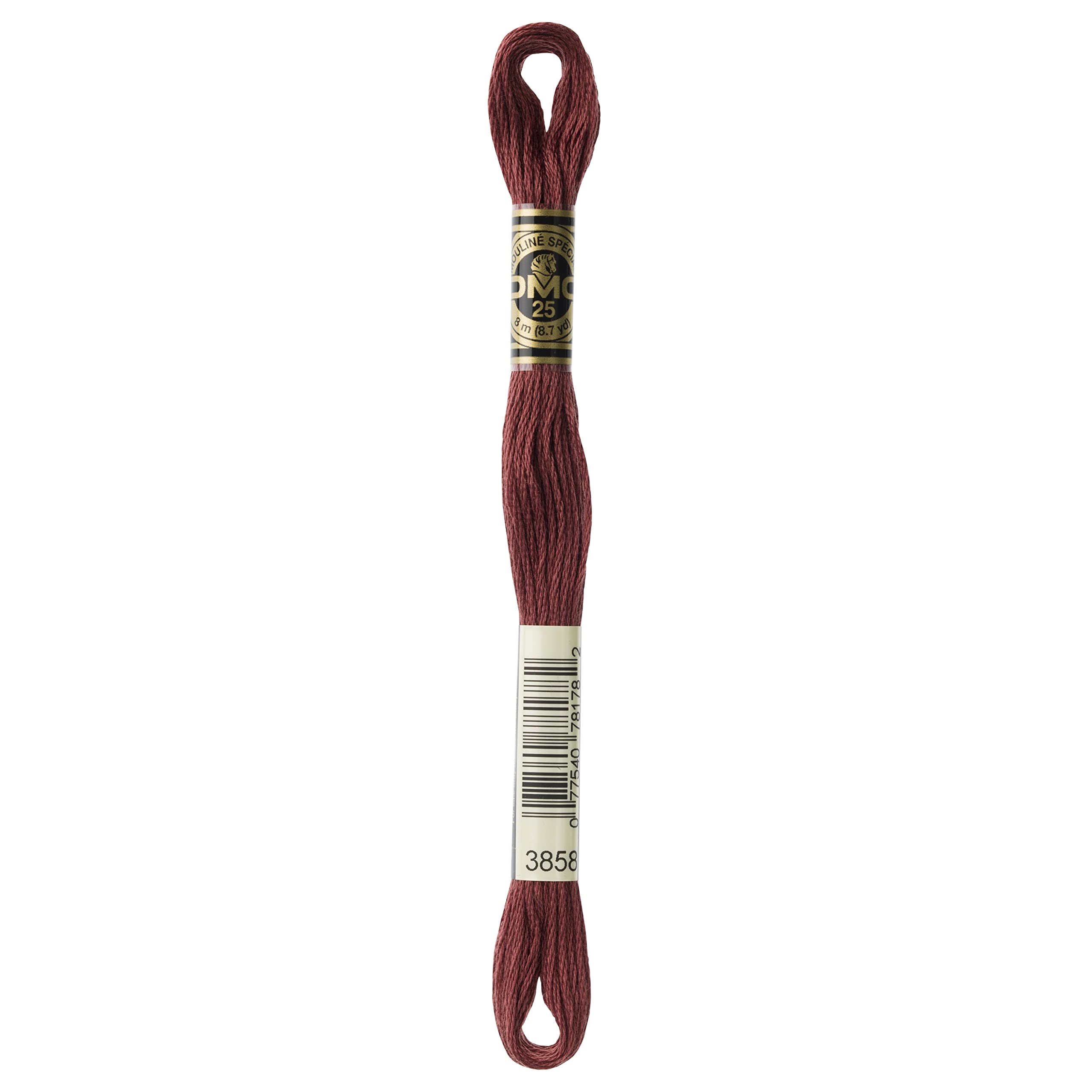 DMC 6-Strand Embroidery Cotton Floss, Medium Rosewood