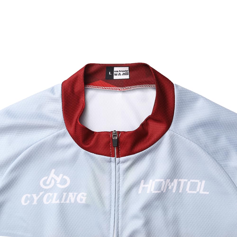 Maglia da Ciclismo Set Completo Ciclismo Uomo Estivo Maniche Corte Tuta Ciclismo Uomo + pantaloncini Manica Lunga Completo Bici Uomo Triathlon Tuta Uomo Maglia Ciclismo MTB