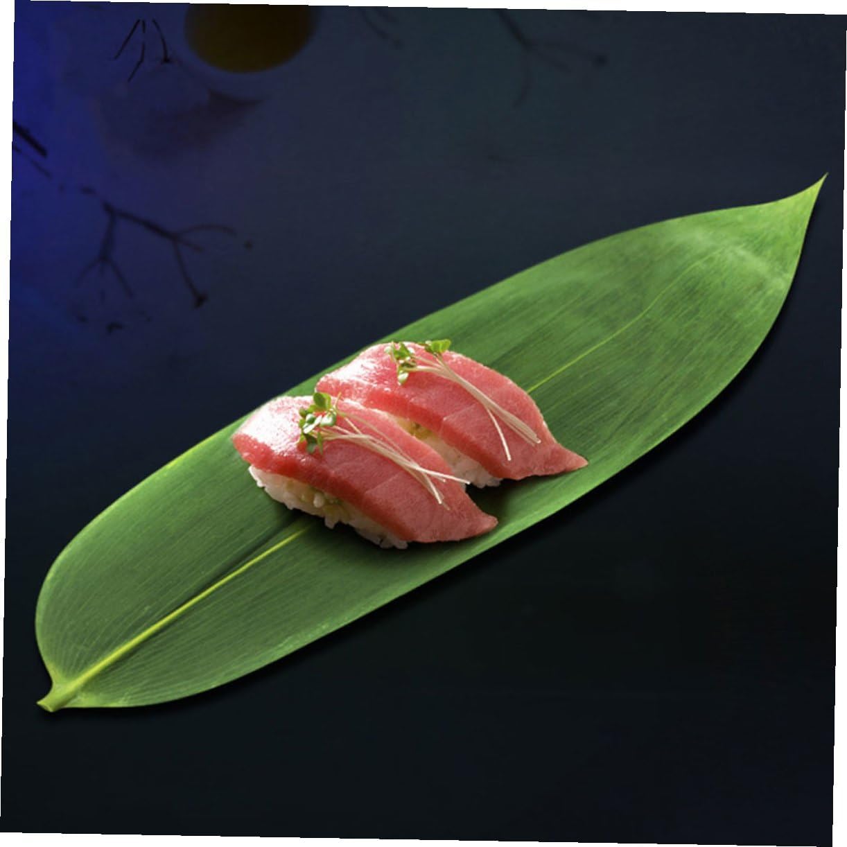 50pcs Bamboo Leaves for Traditional Cooking Food-Grade Material for Sushi and Cold Dishes for Home Use
