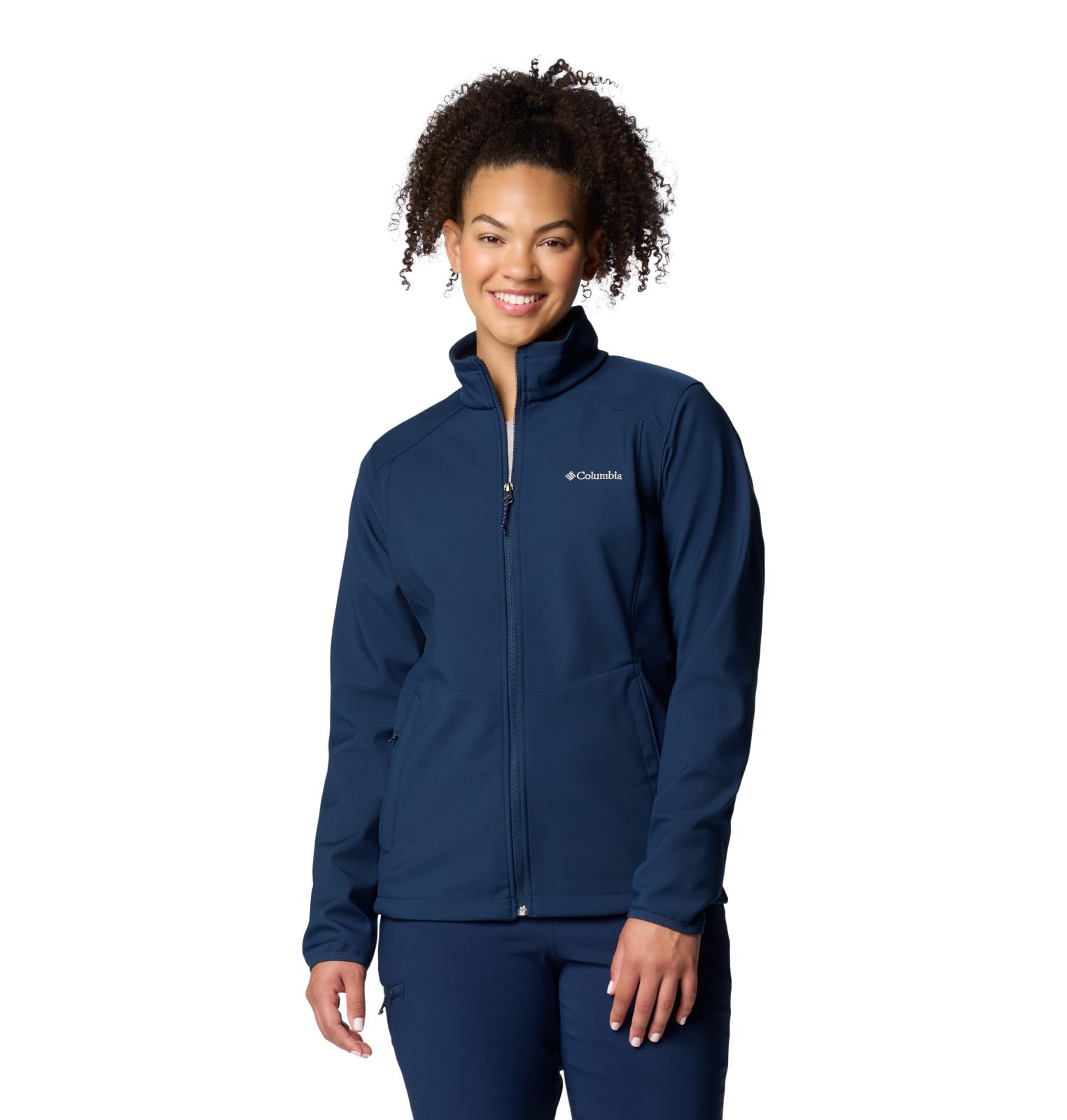 Columbia Women's Kruser Ridge 3 Softshell Jacket, Softshell Jacket, Collegiate Navy, Medium