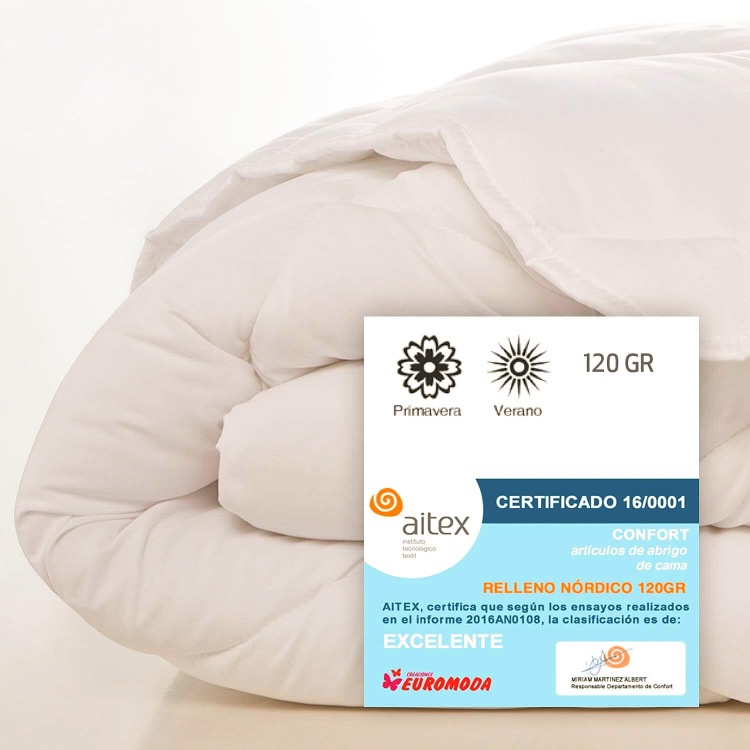 Naturals Piumino Cama 135 cm - 220 x 220 cm