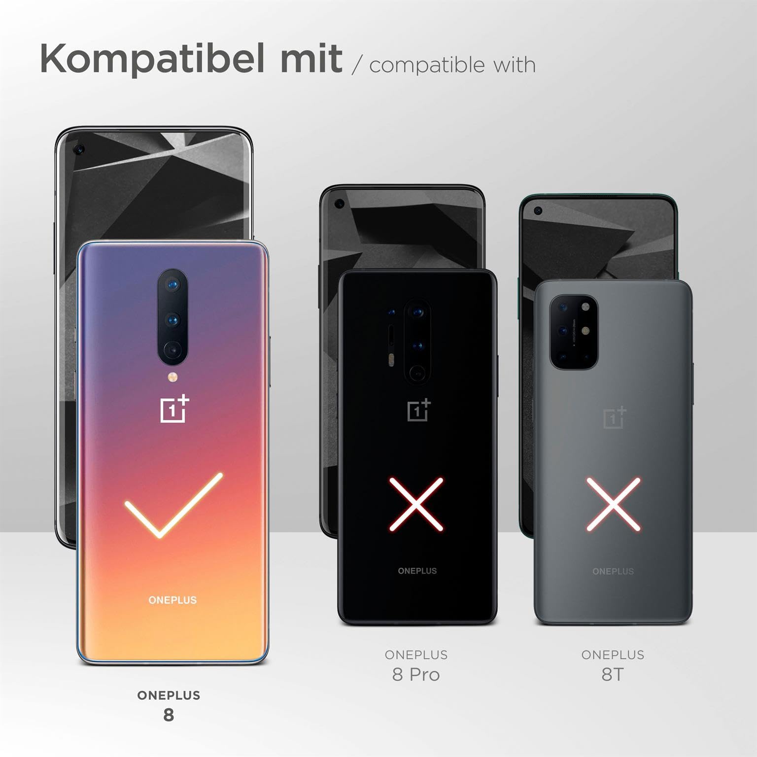 Moex Set Protezione 360° Per Huawei Honor 10, Cover Libro Con Portafoglio E Magnetica + Pellicola Display Trasparente, Nero