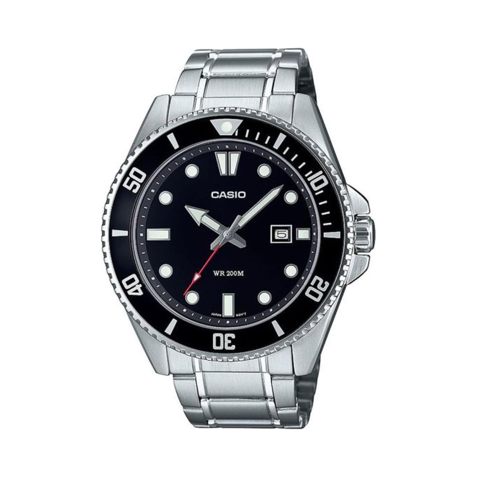 Casio Kollektion MDV-107D-1A1VEF Uhr aus Stahl