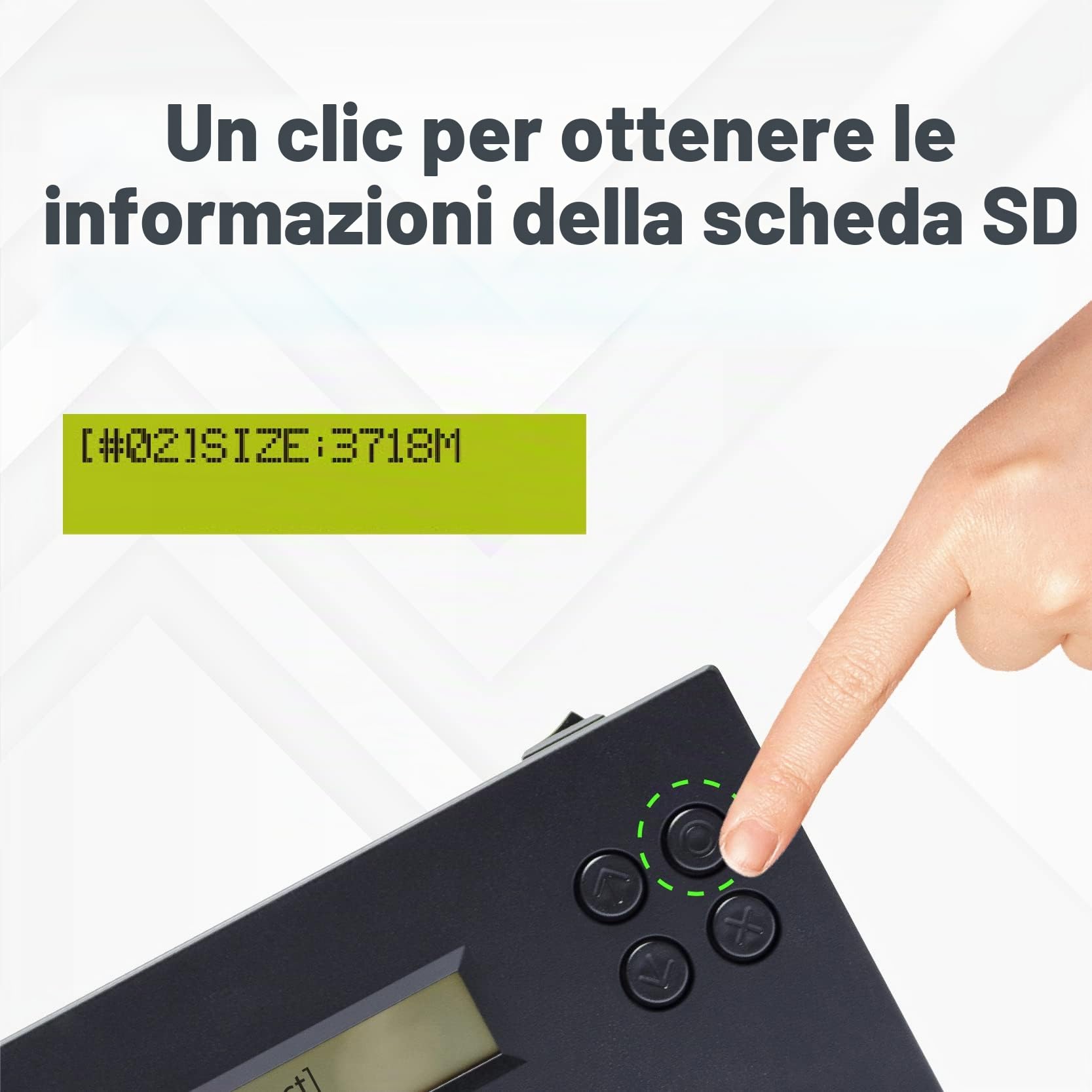 UReach SD312N - Duplicatore di schede SD MicroSD da 1 a 2 schede di memoria TF, stazione di copia per Raspberry Pi di backup dei supporti