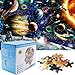 Creative Classic Jigsaw, 1000 Pezzi Jigsaw Puzzle Giocattoli educativi, Gioco di abilità per Adolescenti, Decorazioni per la Casa, Regalo per Bambini e Amico della Sistema Planetario 3D Puzzle