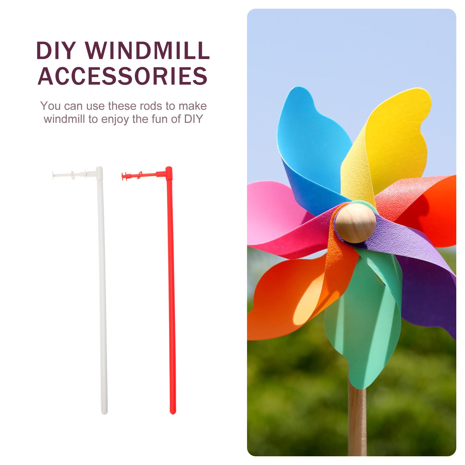 Origami Windmill Rods Get Crafty With Eco Activities: Explore Wind