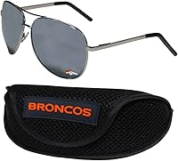 Vista 8 de Siskiyou Sports Dallas Cowboys Aviator Sunglasses and Sports Case