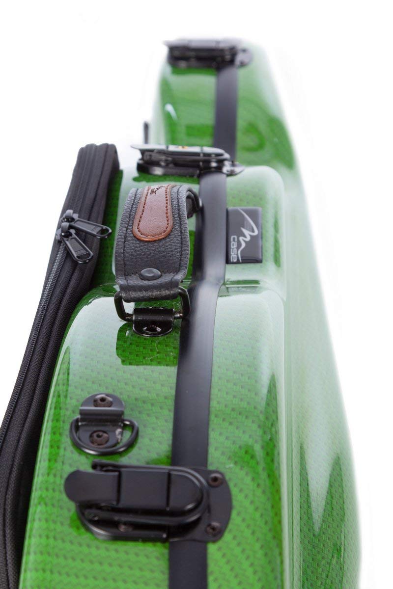 Custodia per violino Fiberglass Ultra Light 4/4 special green M-Case
