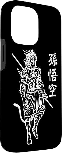 Vista 54 de iPhone 12 mini Sun Wukong Monkey King Caracteres chinos Cartas caso