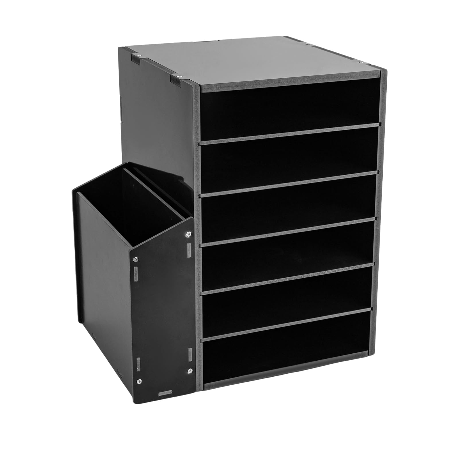 Raccoglitore e organizer per posta – Vassoio per carta A4 a 6 livelli, porta documenti per ufficio e scuola, organizer per documenti con scomparti per un'organizzazione efficiente della scrivania