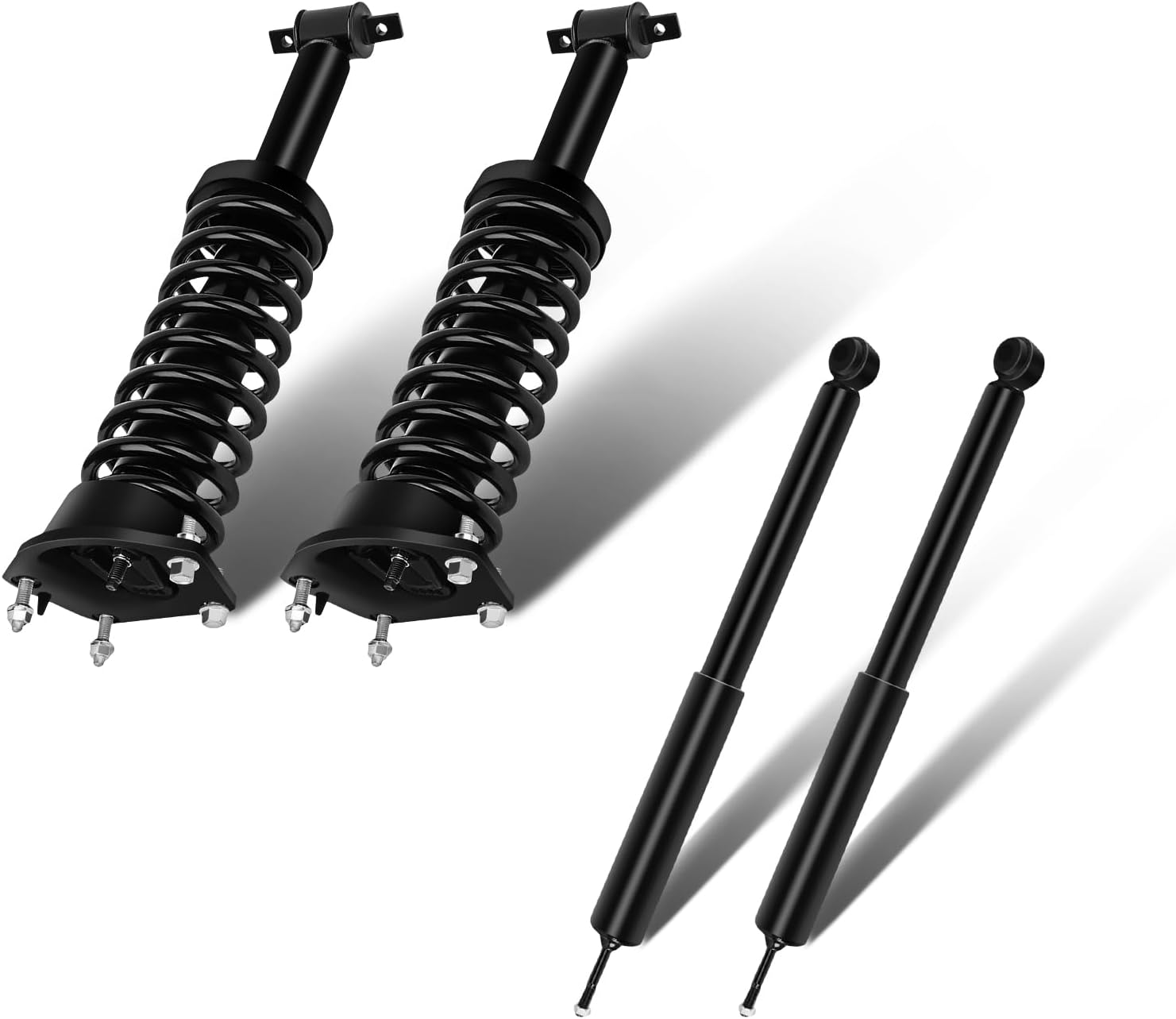 SCITOO Front and Rear Complete Struts Assembly Shock Absorber for Chevrolet Camaro 1998-2002,for Pontiac Firebird 1998-2002 Automotive Replacement Struts 172105 172106 K9543 - Set of 4