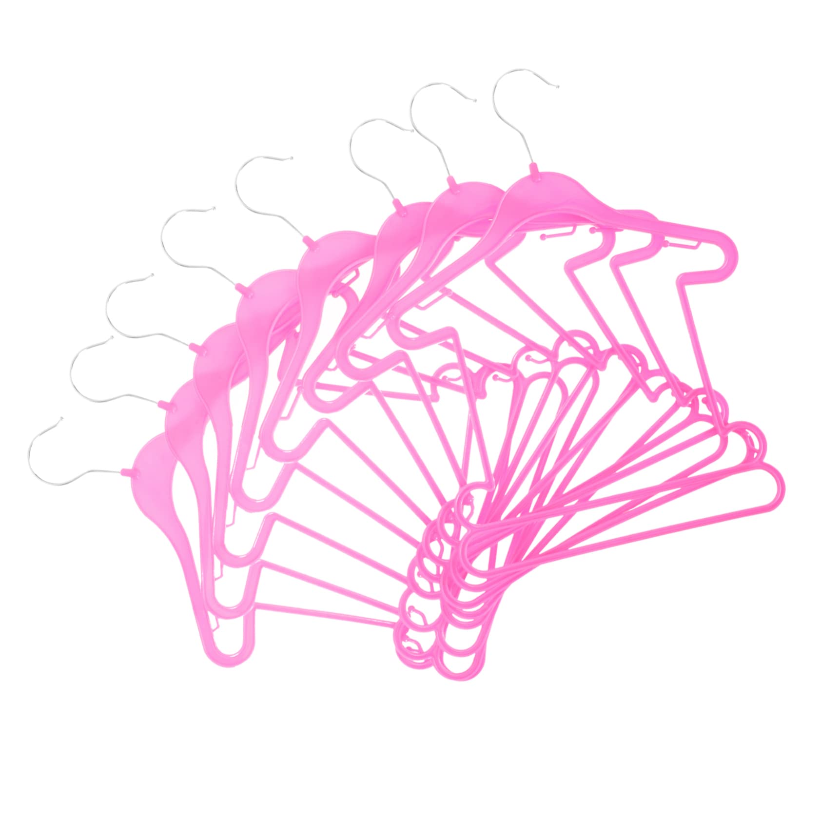 10 Pcs Children's Suit Hanger Plastic Infant Clothes Hangers Toddler Hangers for Closet Baby Clothes Hanger Plastic Toddler Clothes Hangers Infant Hangers for Closet Kids Hangers