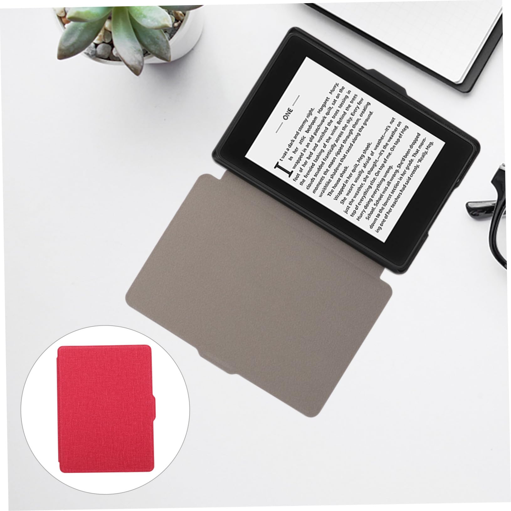 5 Piezas Funda Protectora para E-Reader con Función Auto Wake Compatible con Kindle ª Generación Carcasa Antideslizante y Resistente Arañazos Diseño Integrado y Protección Duradera