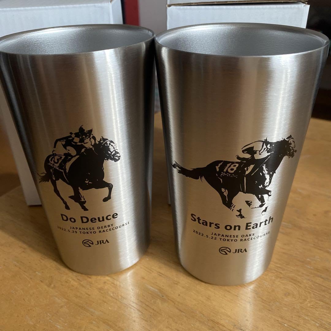 JRA和柄馬文様タンブラーペア【非売品】 JRA 和柄馬文様 タンブラー