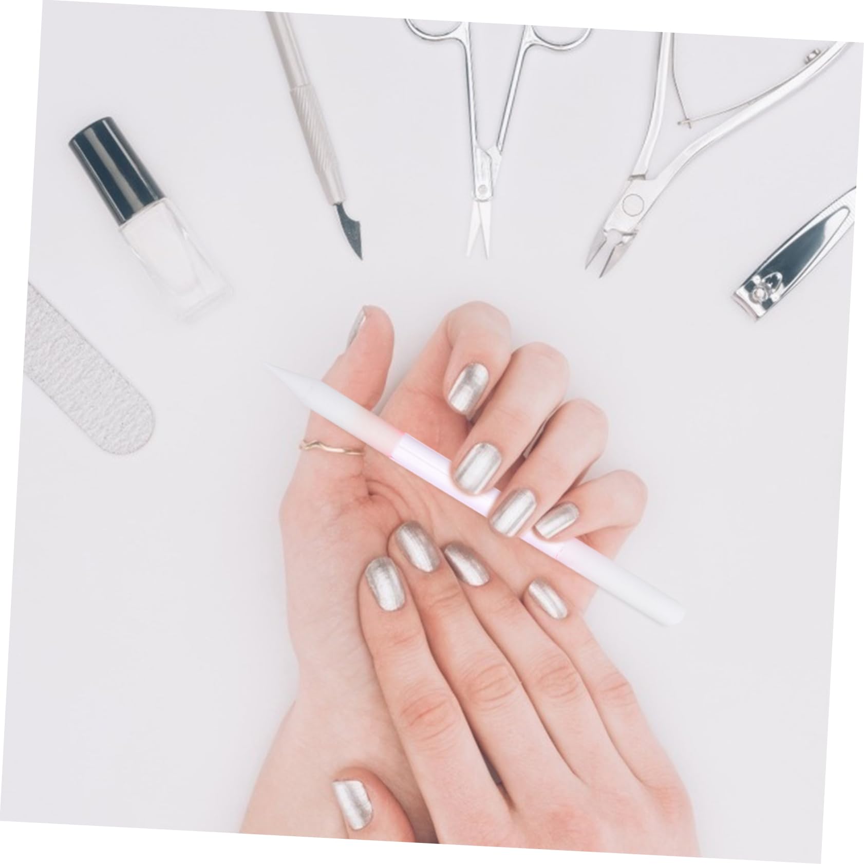 FRCOLOR 15 Pz lima per unghie sabbia lime per unghie portatili lime unghie lime per unghie in lima lucidante per manicure doppia faccia file Forniture per unghie Bicchiere attrezzo