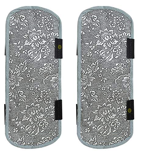 Image of Yellow Weaves Exclusive Decorative Fridge Top Cover and 2 Handle Covers + 3 Fridge mats