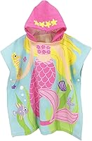 Vista 14 de BANGSAUR Toalla con capucha para niños, para el baño, la playa, toallas de algodón suave, absorbente, para piscina, con capucha, poncho para bebé