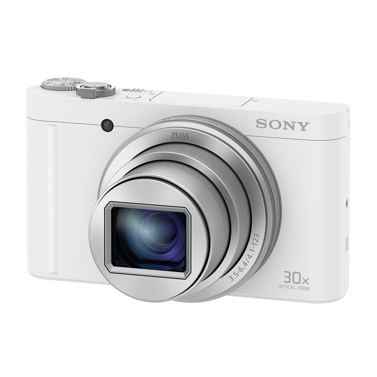 Sony Cyber-shot WX500 Compact Camera with 30x Optical Zoom, White