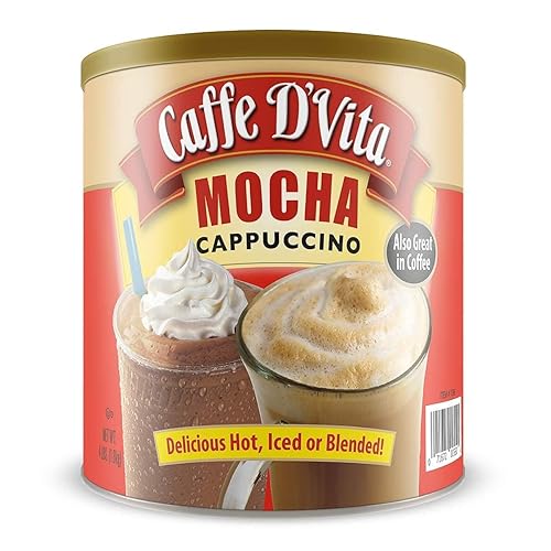 Cafe Moocha Cappuccino Mix - Instant Cappuccino Mix, Gluten Free,