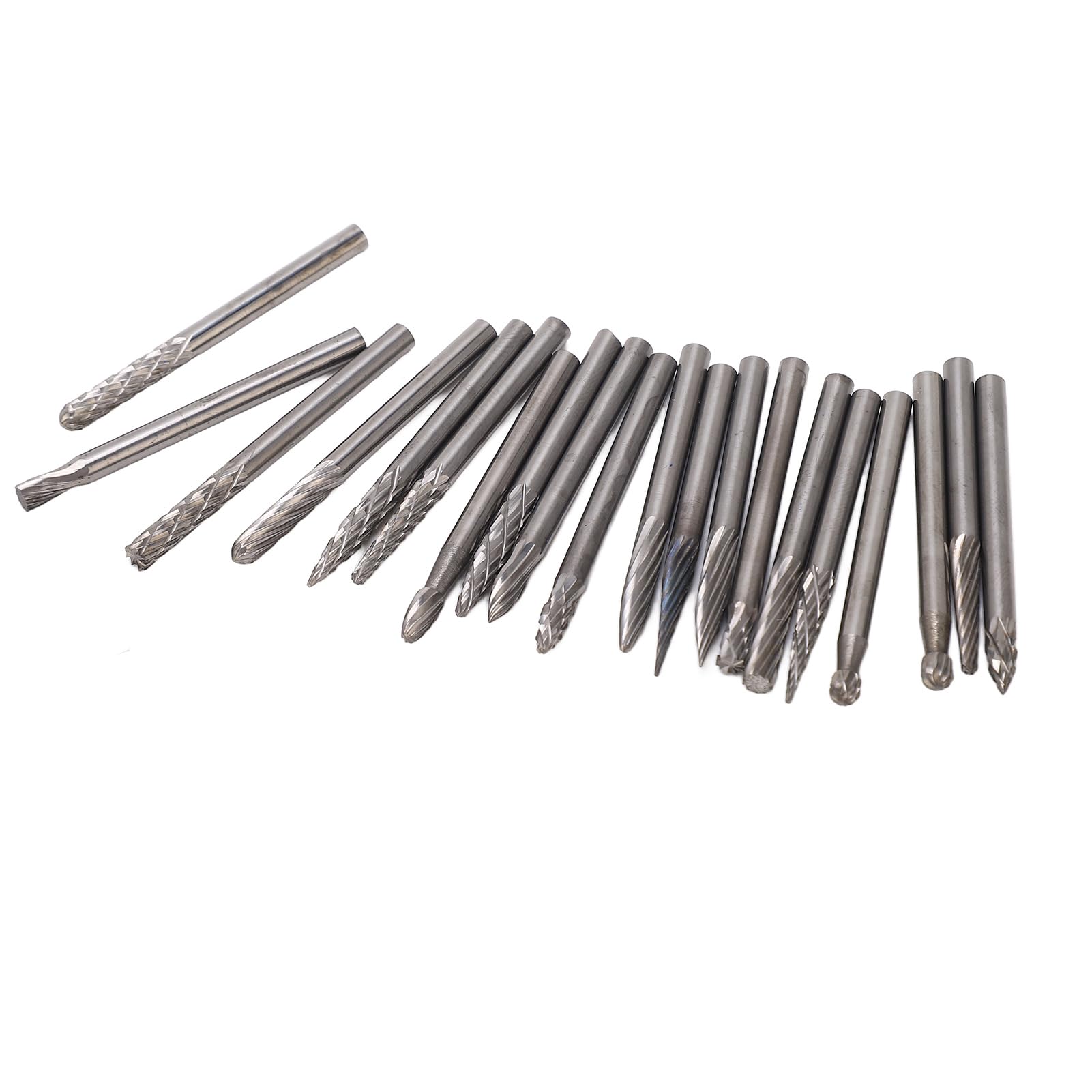 Chrees Frässtift-Set, Robuster Wolframstahl für Holzbearbeitung, Schleifen,