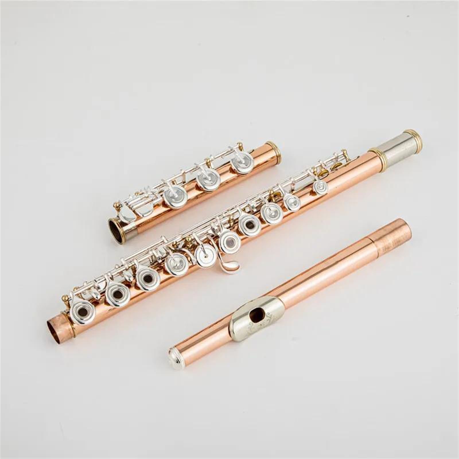 Korpus z 17 przyciskami flet otwarty otwór e-mechanika flet instrument muzyczny