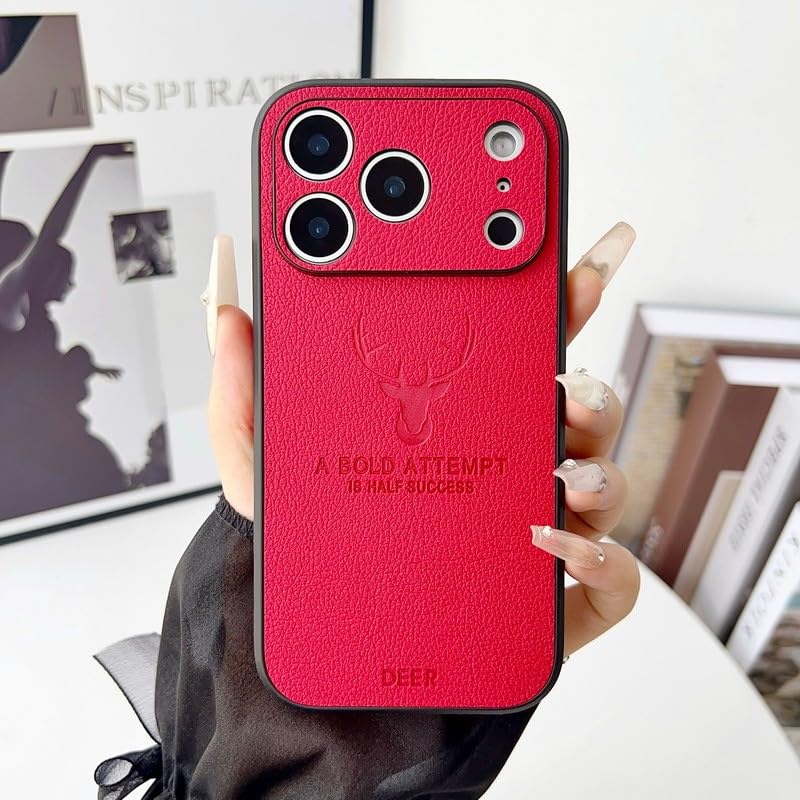 Coque silicone rigide iPhone 13 rouge antichoc avec protection renforcée contre les chutes