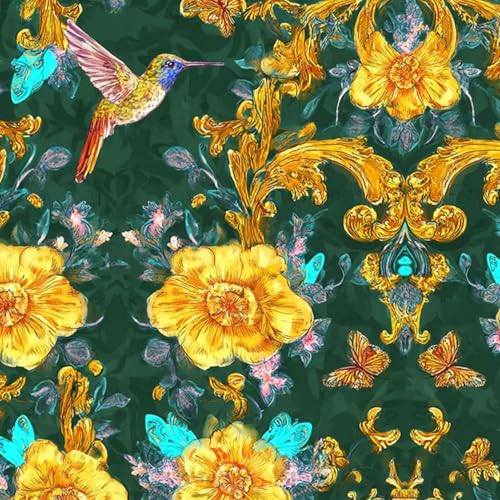 ǎ 60cm x 300cm  N₩ȉF̃t[p^[AXƃn`h×ΐF̔wiɕ`ꂽ @\ h/h~/h HI N  ӂ܎ Ƌ  DIY OK