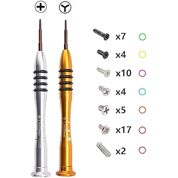 Amazon.com: eXtremeRate Chrome Red Glossy Replacement ABXY