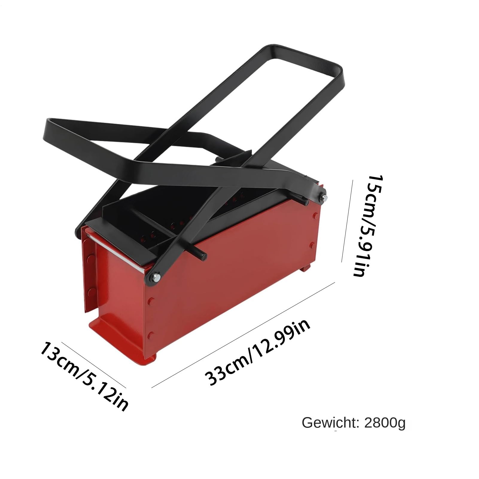 Bricchettatrice Per Giornali Pressa manuale robusta, design, eco-riciclo | Fabbricatore di bricchette a tronchetto di carta Design Eco Riciclo Per Giornali, Rifiuti E Uso Domestico In Casa