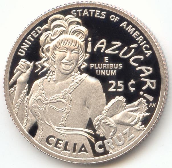 2024 S Washington Celia Cruz American Women Quarter Proof Thumbnail