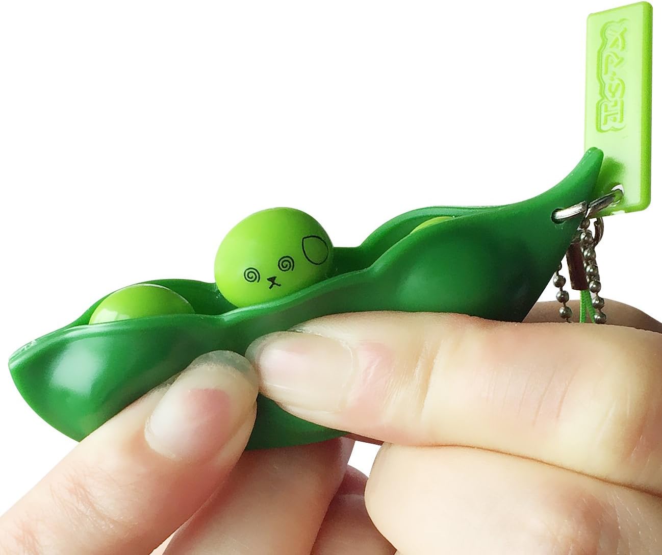Edamame Keychain Fidget Toys 