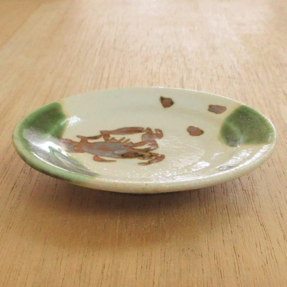 e922 織部焼 豆皿 5枚