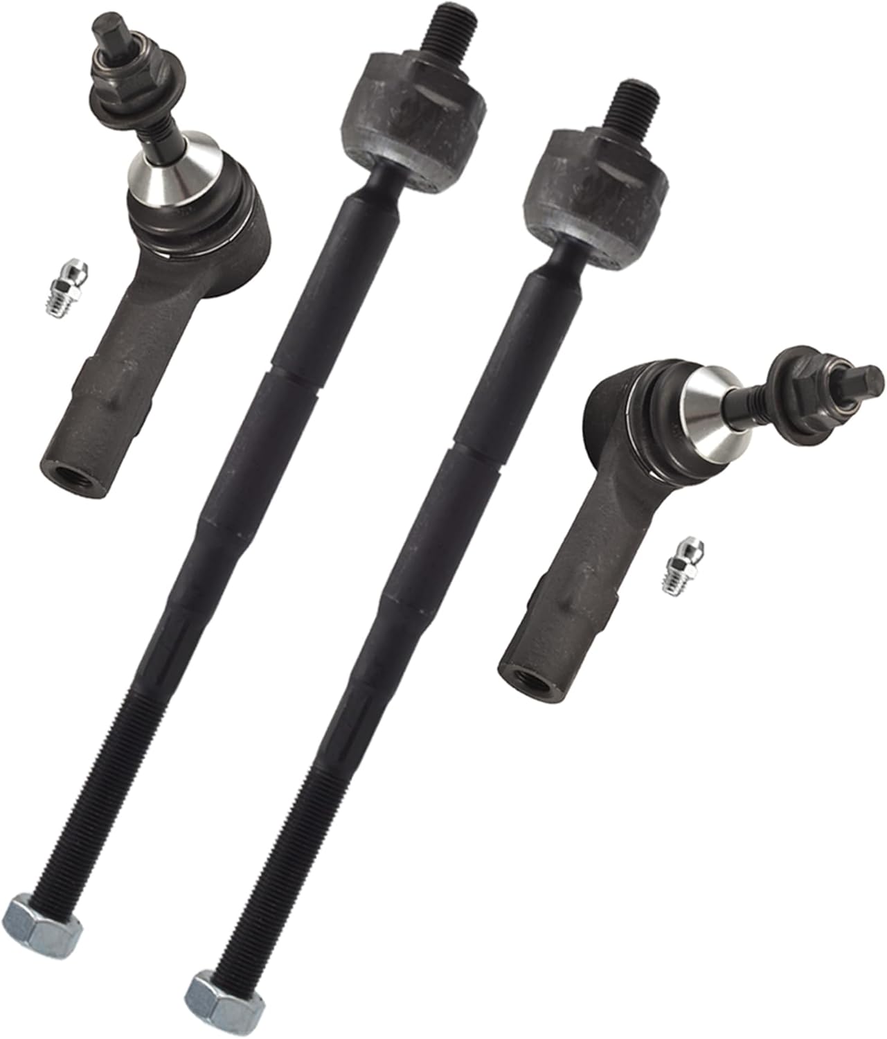 ASTARPRO 10pcs Front Lower Control Arm and Sway Bar and Tie Rod End Inner and Outer and Boot Compatible with 2013-2016 Ford Flex Taurus Lincoln MKS MKT