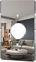Vista 23 de 1 Pieza Placas de Interruptor de Luz con Espejo, Cubiertas de Salida de Acrílico, Placas de Pared Duraderas, Placas de Interruptor con Espejo