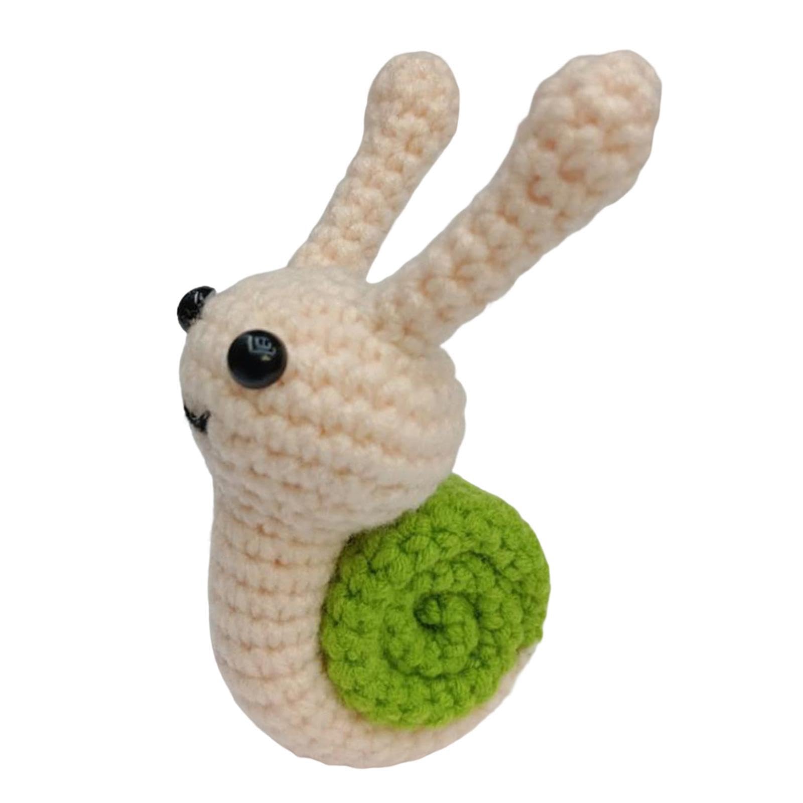 KIXZSAZ Stuffed Toy Crochet Kits Craft Set Hand Knitting Fun Beginner Plush Doll Project for Creative Fun Which Can Improve Hands On Ability. Craft Set Animal