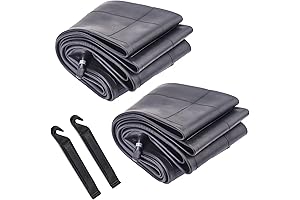 2 Pcs 26x4.0/4.5 Premium Butyl Rubber Inner Tube with Schrader Valve