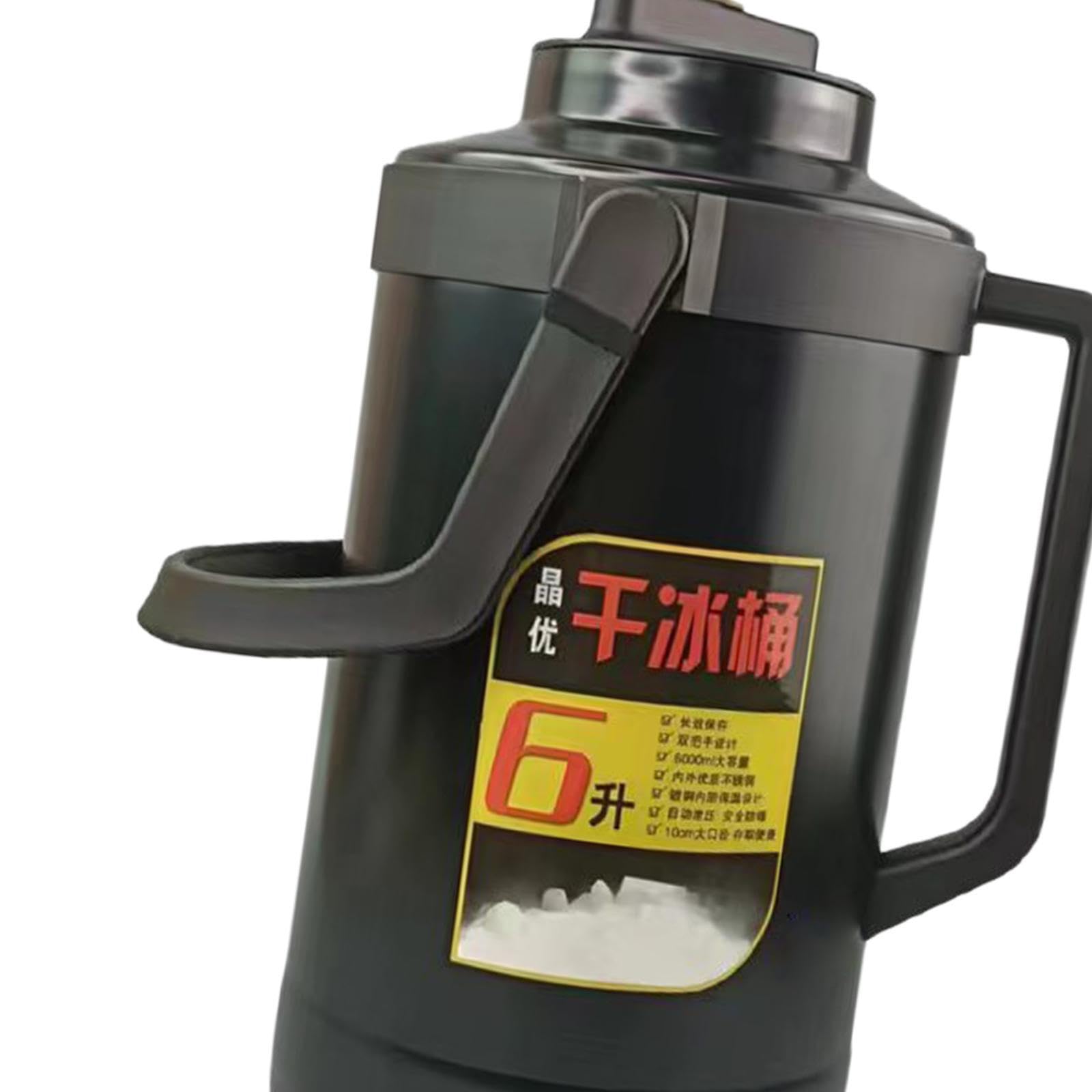 Secchiello per ghiaccio Per secco Thermo Pot che offre portabilità con funzioni di sicurezza per qualsiasi evento all'aperto e esigenza di catering