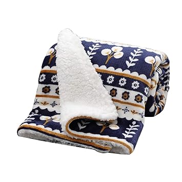 Amazon Com Hanshan Super Soft Blanket Bed Blankets Light Weight Blanket Luxurious Plush Blanket Gift Throw Blanket 100 150 Cm Size 75 100cm Home Kitchen