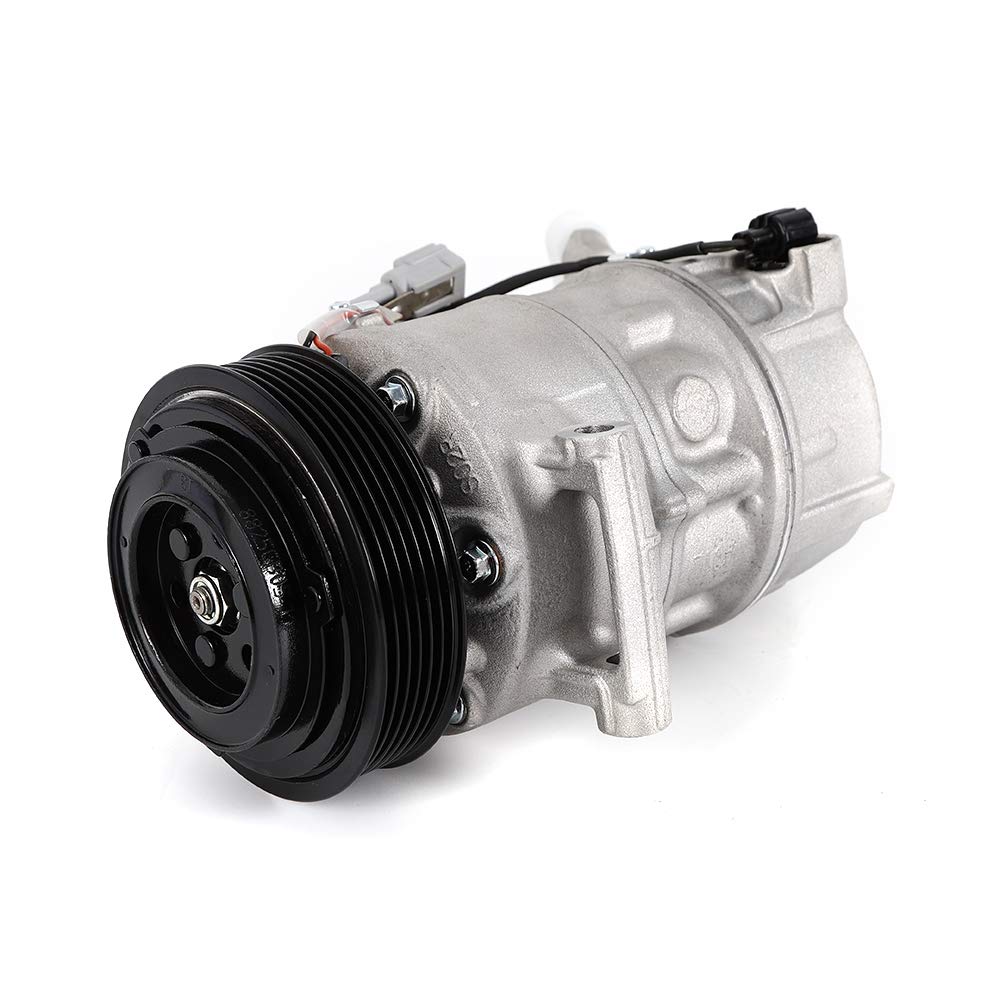 KinHallAC Conditioner Compressor with Clutch FOR 2013 2014 2015 for Nissan Sentra 1.8L/Tsuru 1.6L CO 29072 A/C Air Conditioner Compressor Clutch CO 29025C Auto Parts Be Directly Replaced