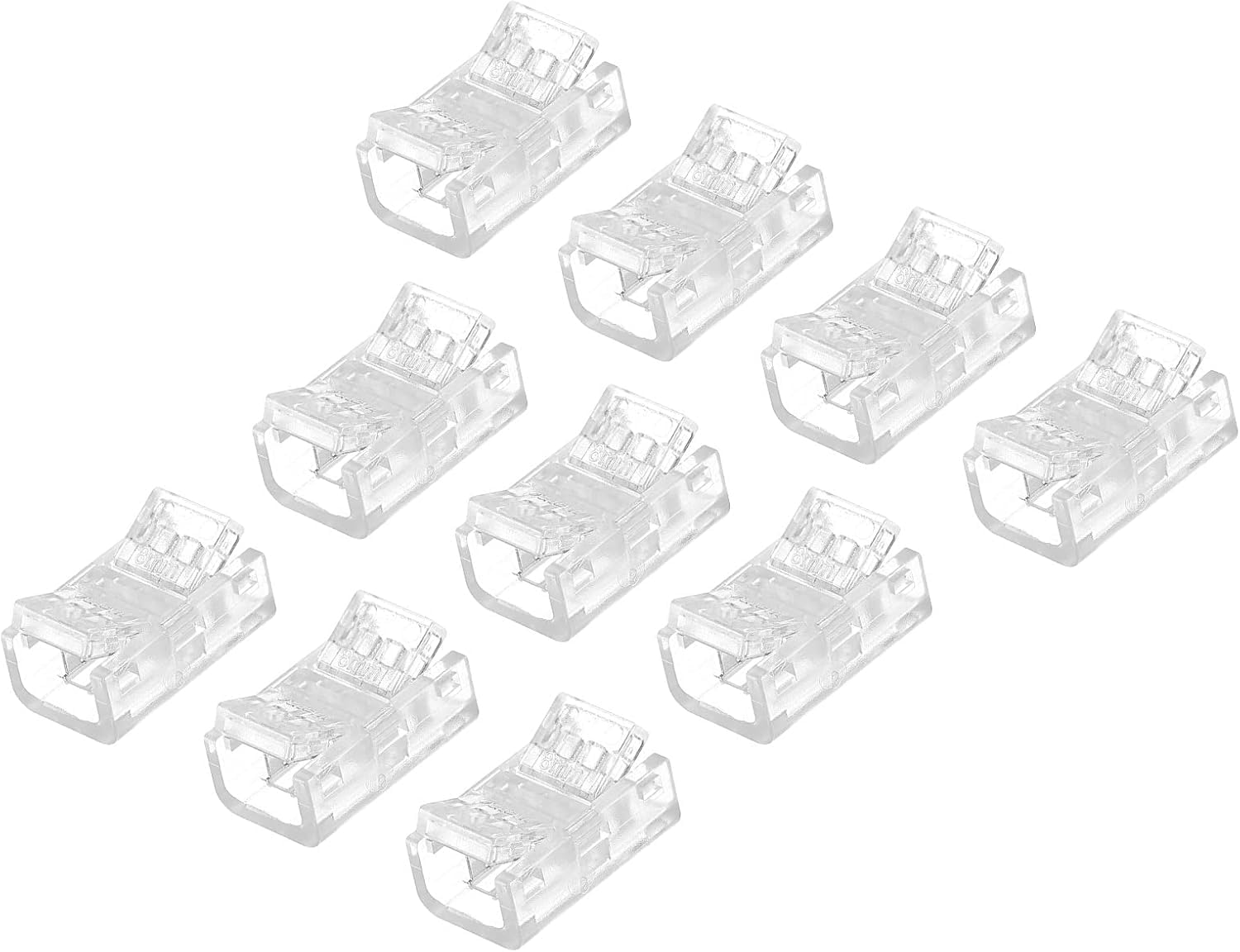 Strip to Strip Jointer,10mm Connector Used for 240 Led Strip Light, DIY Strip Jointer, Wireless and Durable, Soldorless (Pack of 3 Pcs)-image-6
