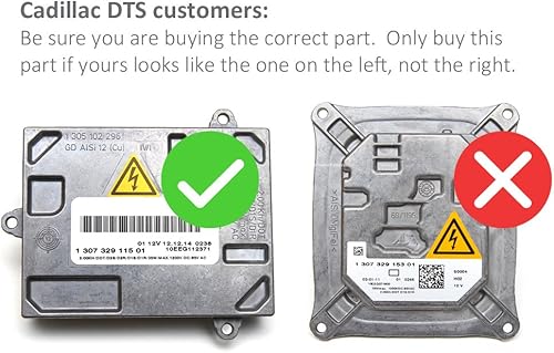 Miniatura 4 de Lastre de repuesto Xenon HID Cadillac DTS, Audi A3, Saab 9-7x, Volvo, módulo de unidad de control de faros