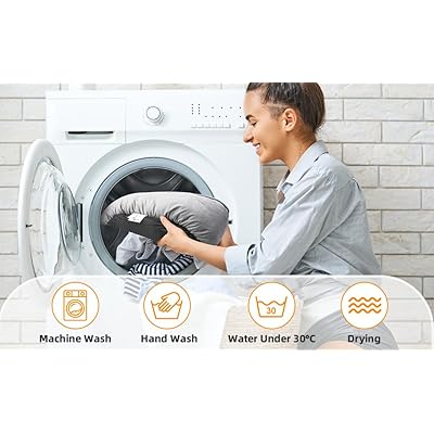 Luxury Calming Pet Bed for Cats & Small Dogs, All-in-One Machine Washable Long Fur Plush with Bolster, Non-Slip Waterproof Bottom & Orthopedic Support for Warmth, 20x19 Inch, Light Grey