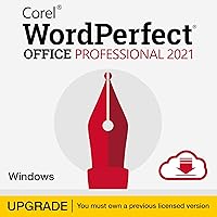 Vista 14 de Corel WordPerfect Office Home & Student 2021 Office Suite of Word Processor, Spreadsheets & Presentation Software [PC Disc]