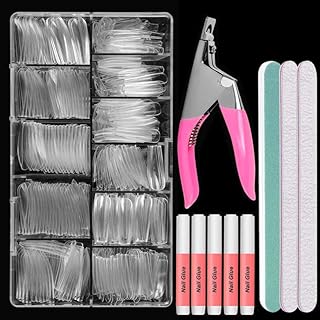 BELICIA 100 PCS No Trace Coffin Long Ballerina Acrylic False Nails, Acrylic Nail Set Natural Clear Full-picture-38