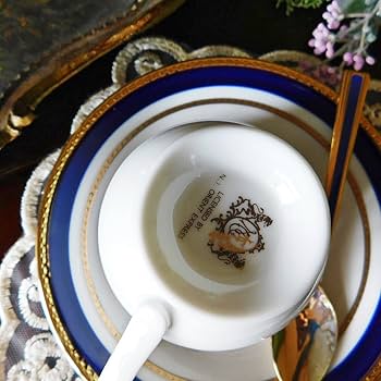 Amazon | ゜+. Orient Express ブルー&ゴールド エレガントな