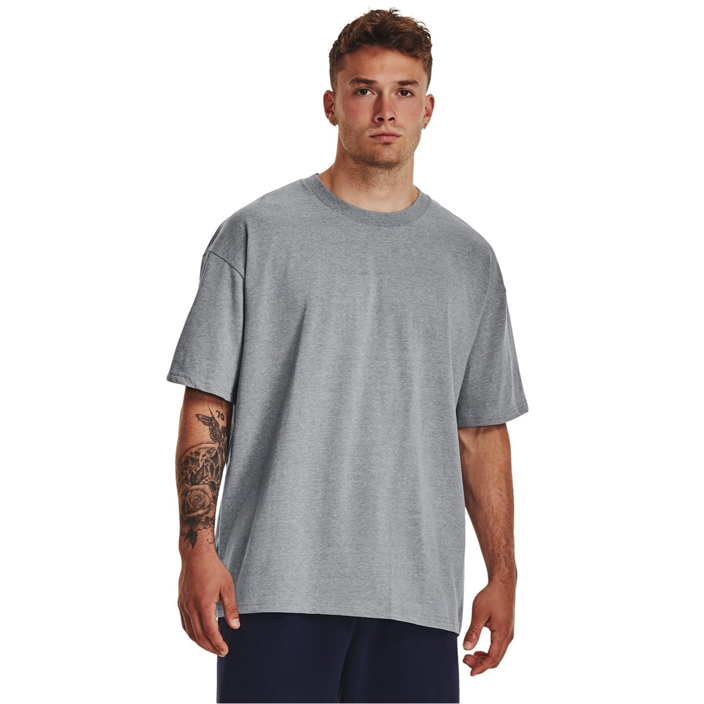 Under Armour Oversized Heavyweight Short Sleeve T-Shirt S