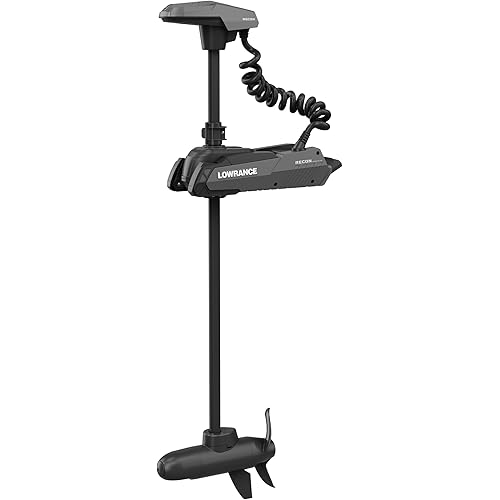 Lowrance Recon Freshwater 72” Trolling Motor with FreeSteer Joystick Remote, Wireless Foot Pedal, HDI Nosecone