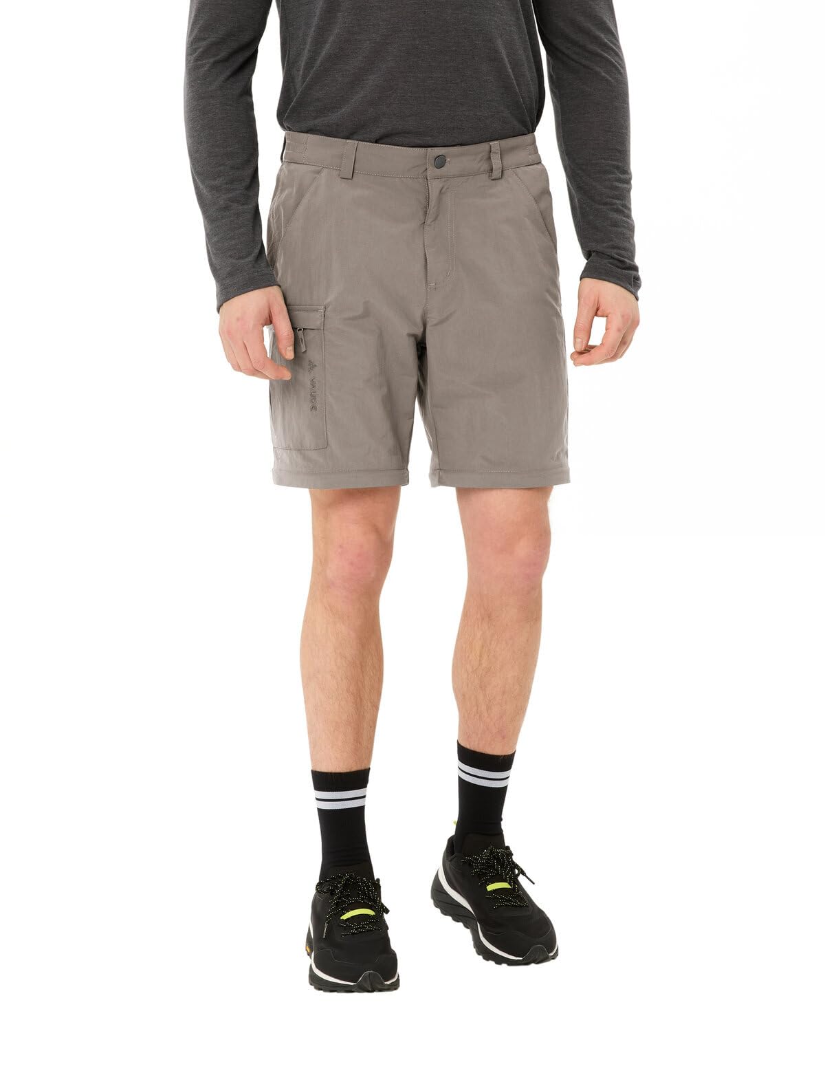 VAUDE Herren Trekkinghose Farley ZO Pants V, schnelltrocknend und atmungsaktiv, abzippbar