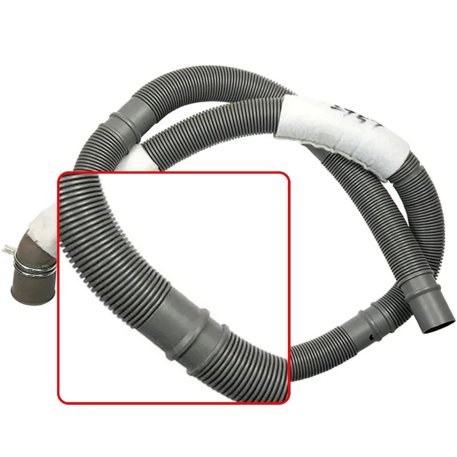 Tubo Di Scarico for Lavatrice, Compatibile Con Midea, Parte Di Ricambio MG90-14133WDXG / 1421WDXS / 1433WDXG