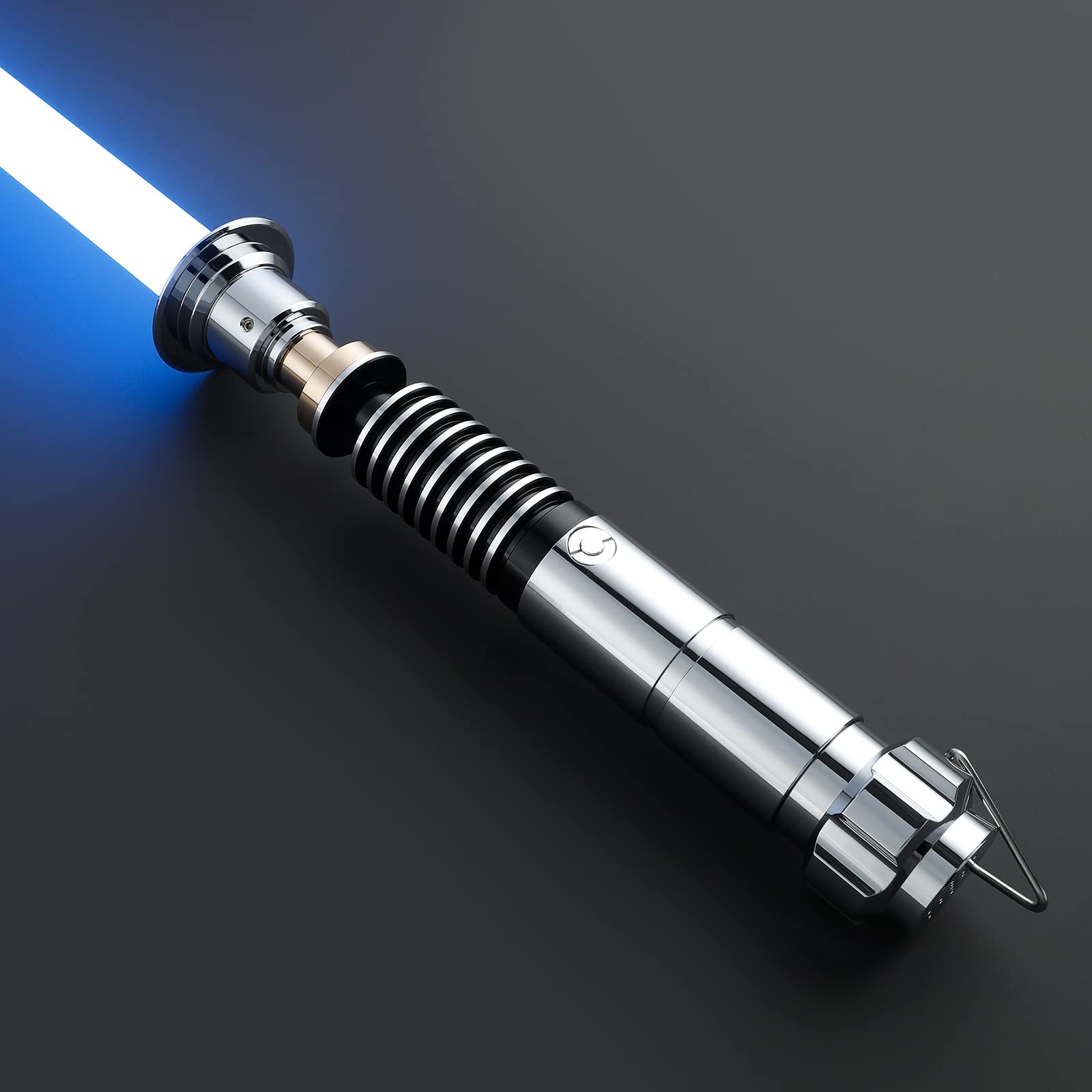 Photo 1 of PKSTVB Motion Control Light Saber, Smooth Swing FX Dueling Lightsaber, 12 Set Sound Effects with 16 Colors Change, Premium Metal Hilt Lightsabers for Adults and Kids Gift (RGBversion-12 Fonts)